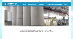 Desktop Screenshot of luftbefeuchtung.de