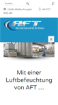 Mobile Screenshot of luftbefeuchtung.de